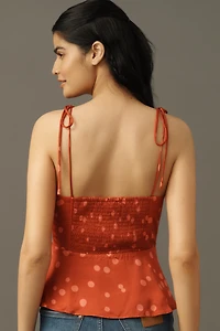 ASTR The Label Selina Peplum Tank Top