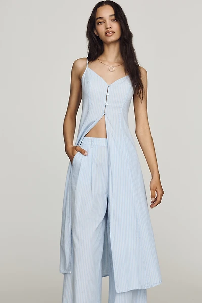 ASTR The Label Rena Cotton Tunic Top