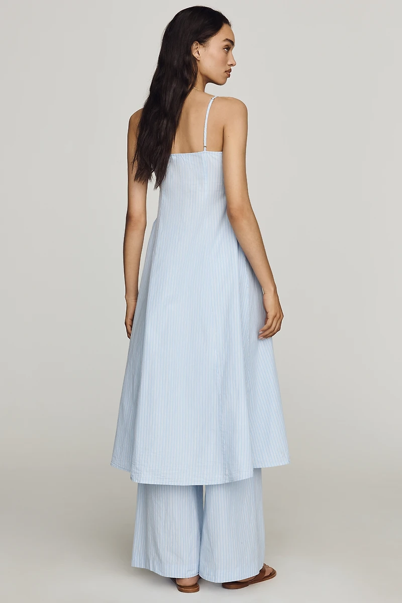 ASTR The Label Rena Cotton Tunic Top