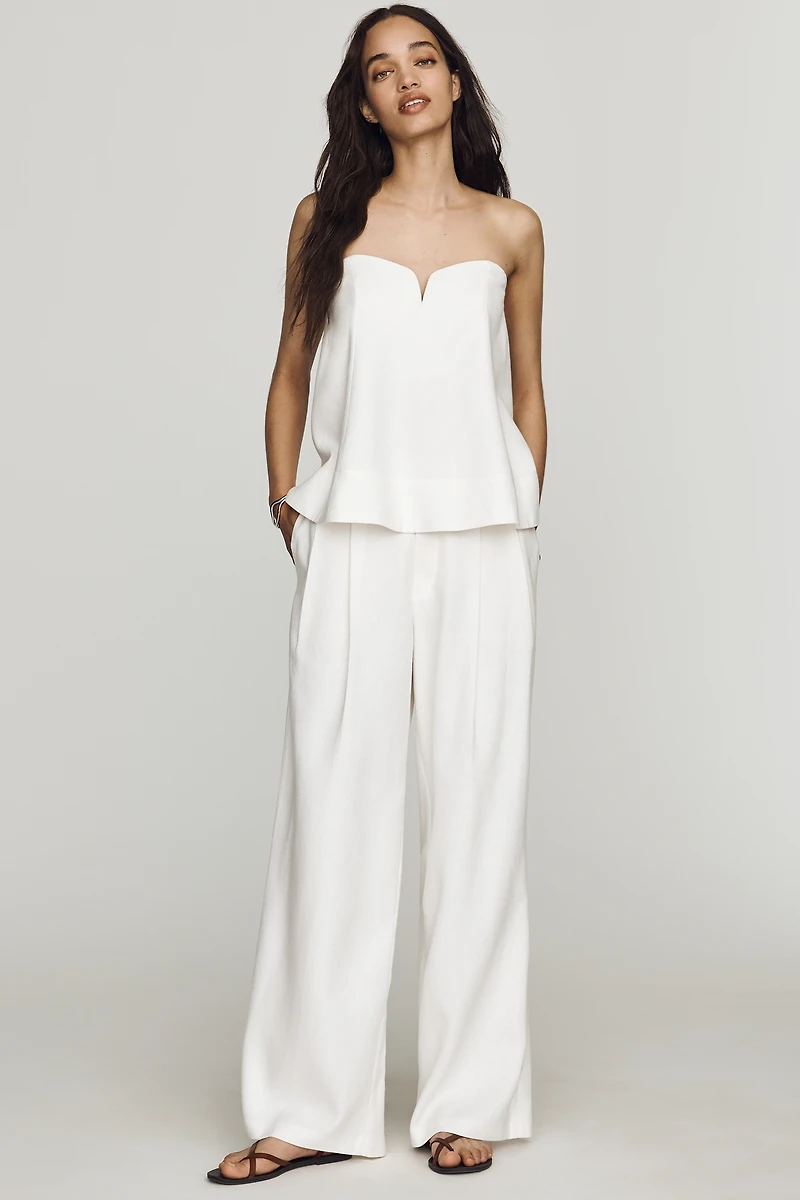 ASTR The Label Talulla Cotton Linen Top