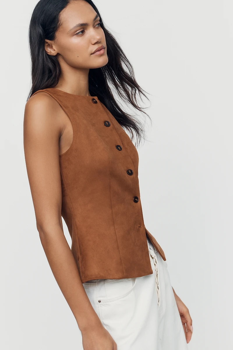 WAYF Boat-Neck Vest