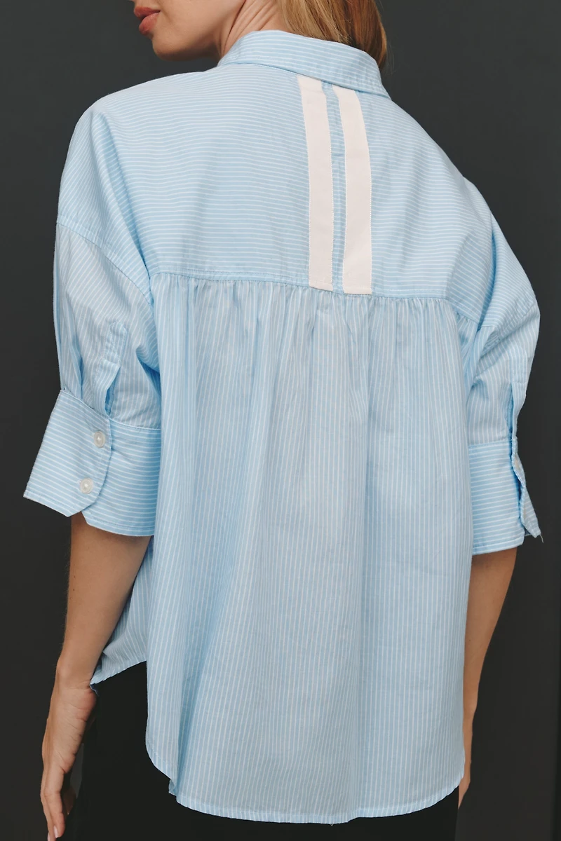 Maeve Mabel Pocket Buttondown Shirt