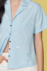 Maeve Buttondown Classic Surf Shirt