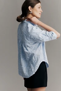 Maeve Mabel Boxy Oxford Shirt