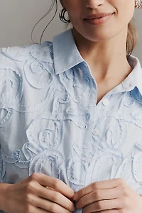 Maeve Mabel Boxy Oxford Shirt