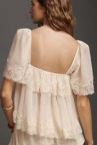 For Love & Lemons Juniper Tiered Top