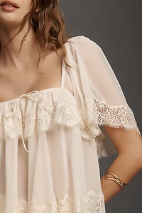For Love & Lemons Juniper Tiered Top