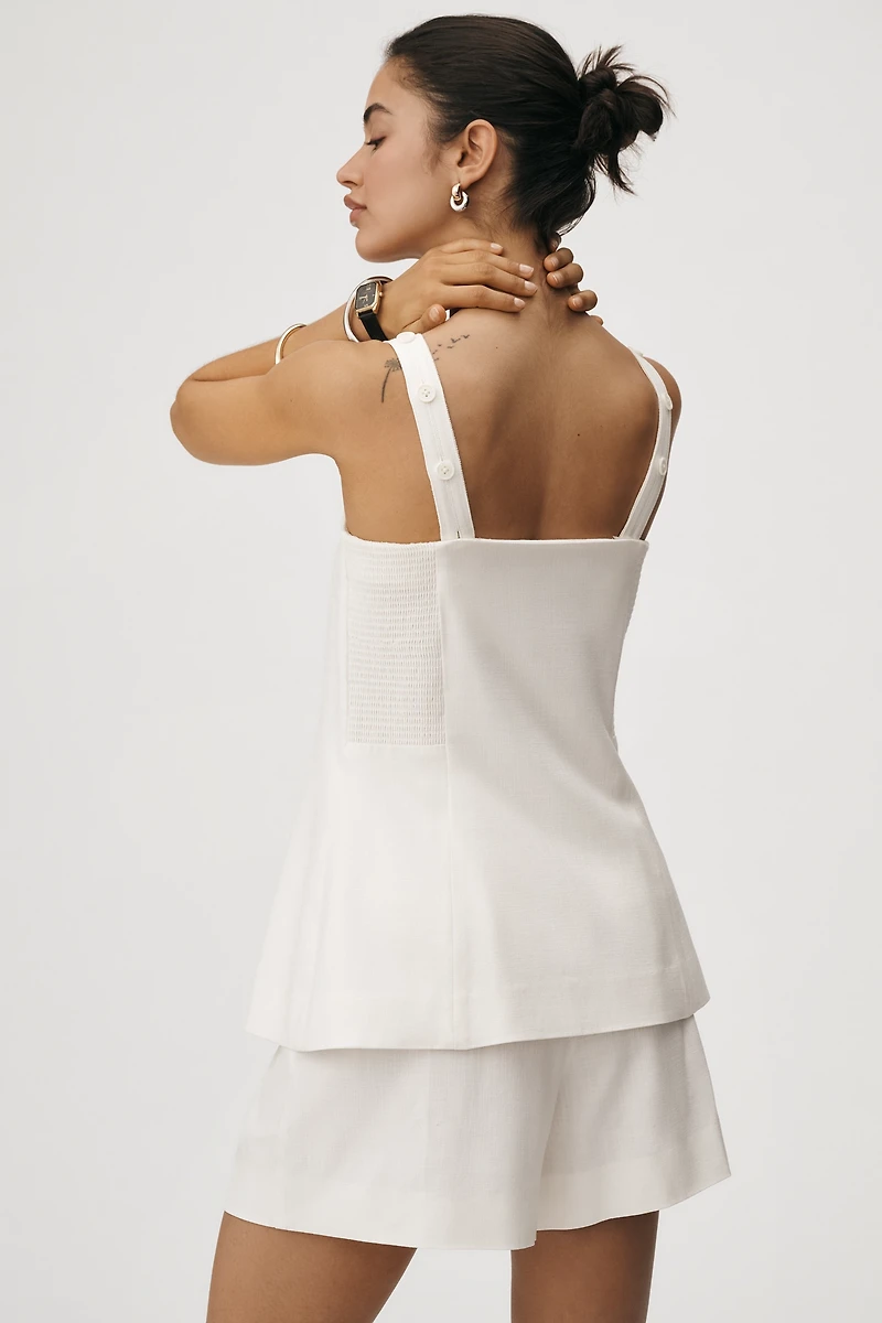 Derek Lam 10 Crosby Nova Vest Top