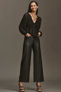 By Anthropologie Peplum Blouse