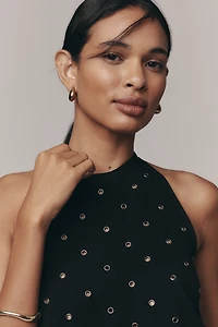 By Anthropologie Rivet Halter Tank