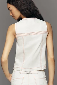 Pilcro Denim Vest