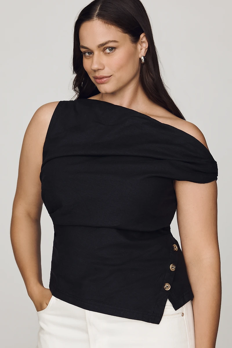 By Anthropologie Off-Shoulder Top