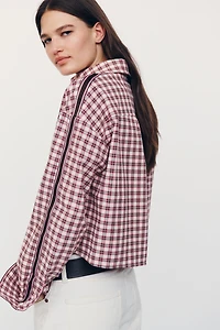 Maeve Cropped Buttondown Shirt