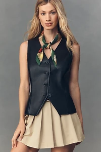 Pistola Danica Faux-Leather Vest