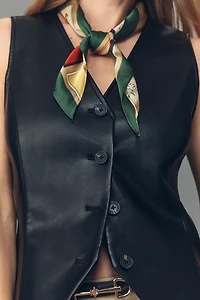 Pistola Danica Faux-Leather Vest
