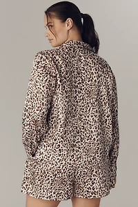 Maeve Long-Sleeve Scarf Blouse