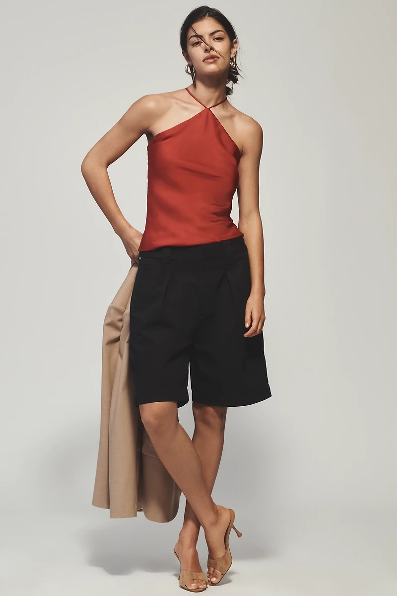 By Anthropologie Strappy Halter Blouse