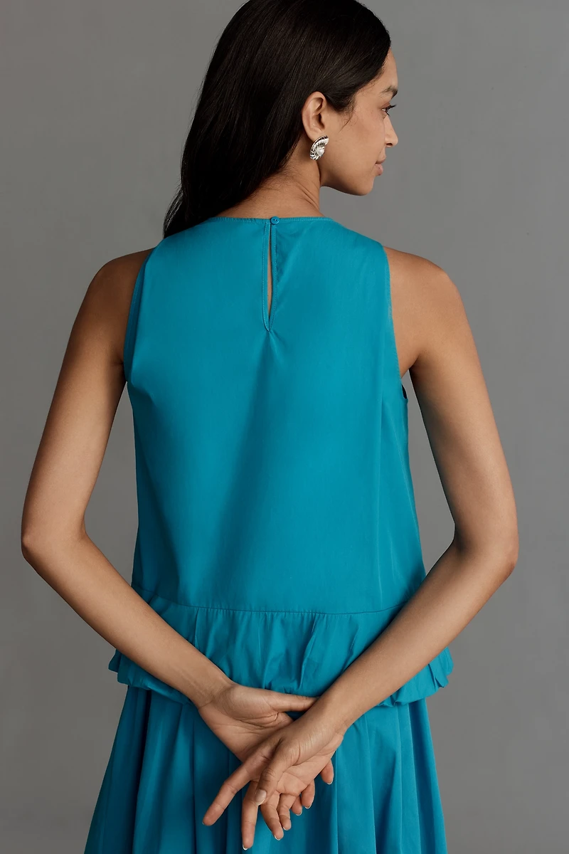 Maeve Sleeveless Bubble Top