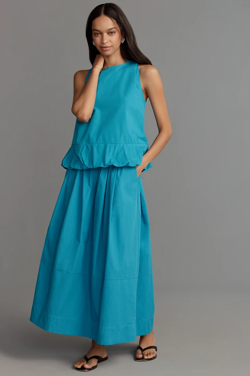 Maeve Sleeveless Bubble Top