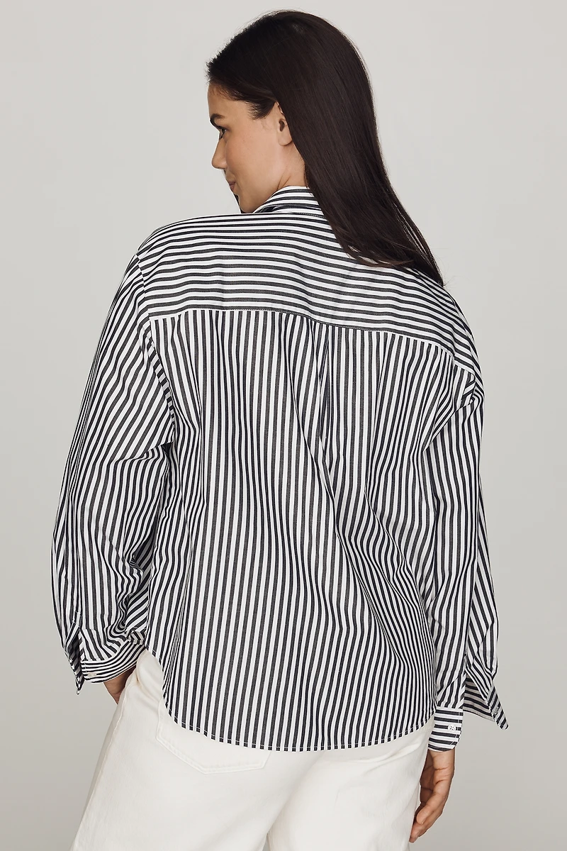 Shrunken Bennet Button Down Shirt by Maeve