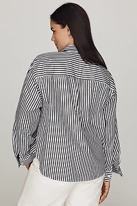 Shrunken Bennet Button Down Shirt by Maeve