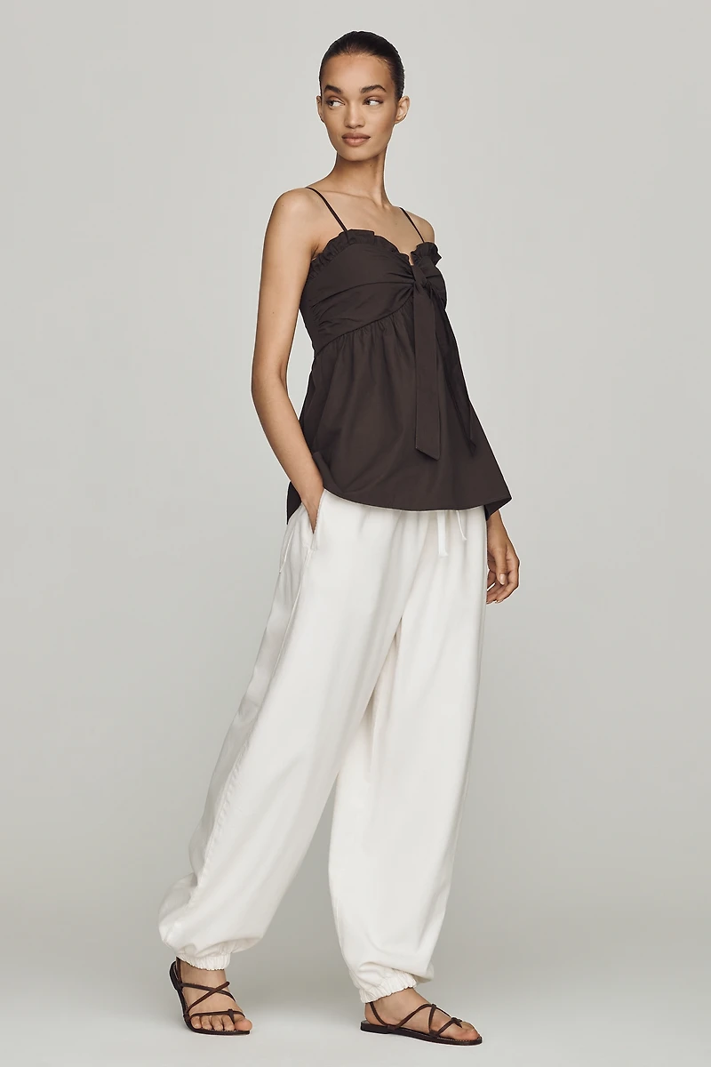 Maeve Cotton Ruffle Cami