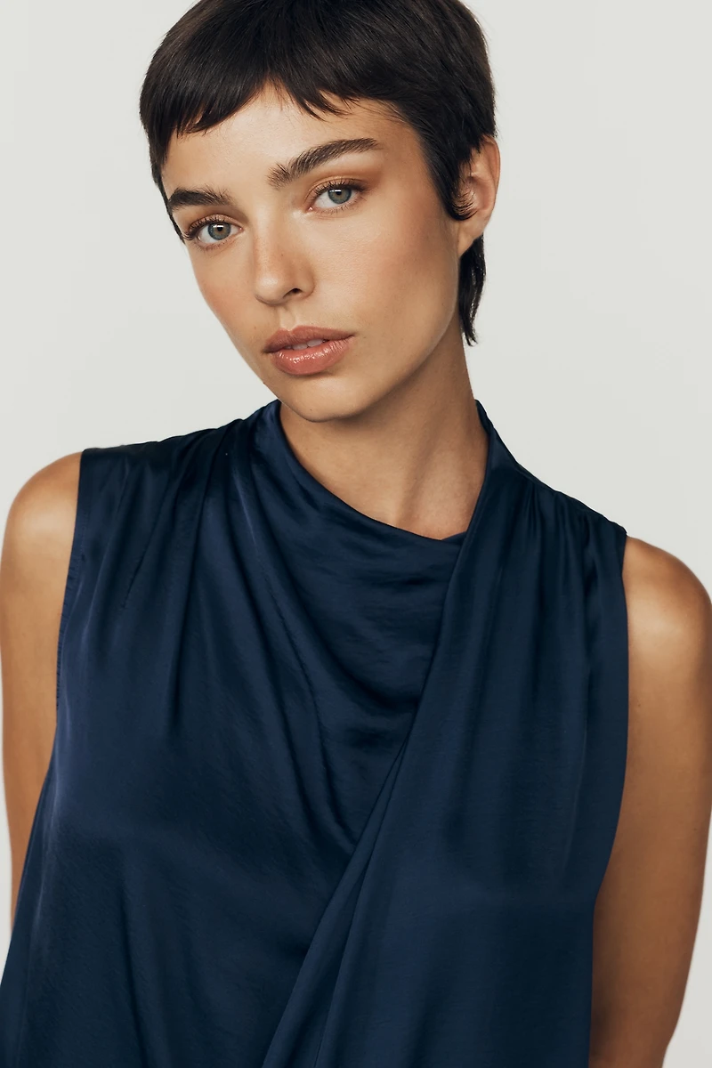 By Anthropologie Drapey Tank