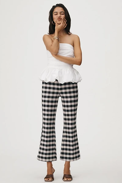 Maeve Strapless Drop-Waist Bubble Top