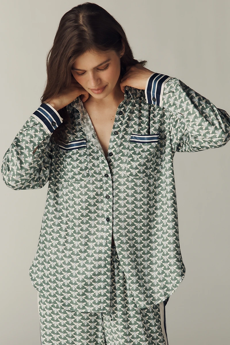 Rudi Silky Buttondown Shirt by Maeve