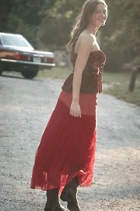 The Somerset Strapless Blouse