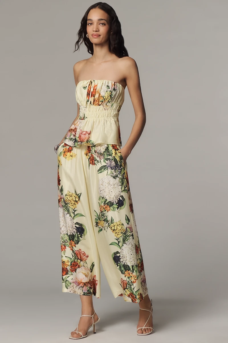 The Somerset Strapless Silky Blouse