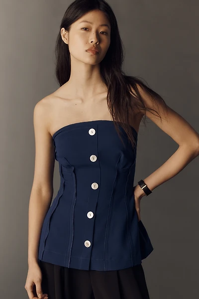 Maeve Strapless Structured Vest