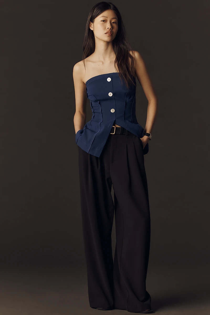 Maeve Strapless Structured Vest
