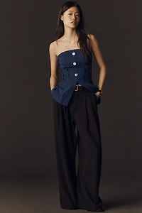 Maeve Strapless Structured Vest