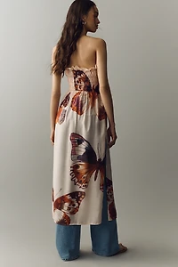 By Anthropologie Sheer Maxi Top