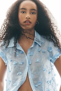Maeve Textured Swing Top