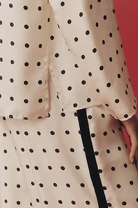 Maude Club Bodie Silk Buttondown Shirt