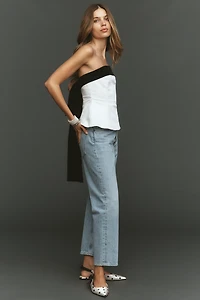 Maude Club Cassie Bow-Back Strapless Top