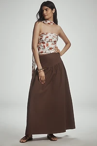 Mare Strapless Scarf Top