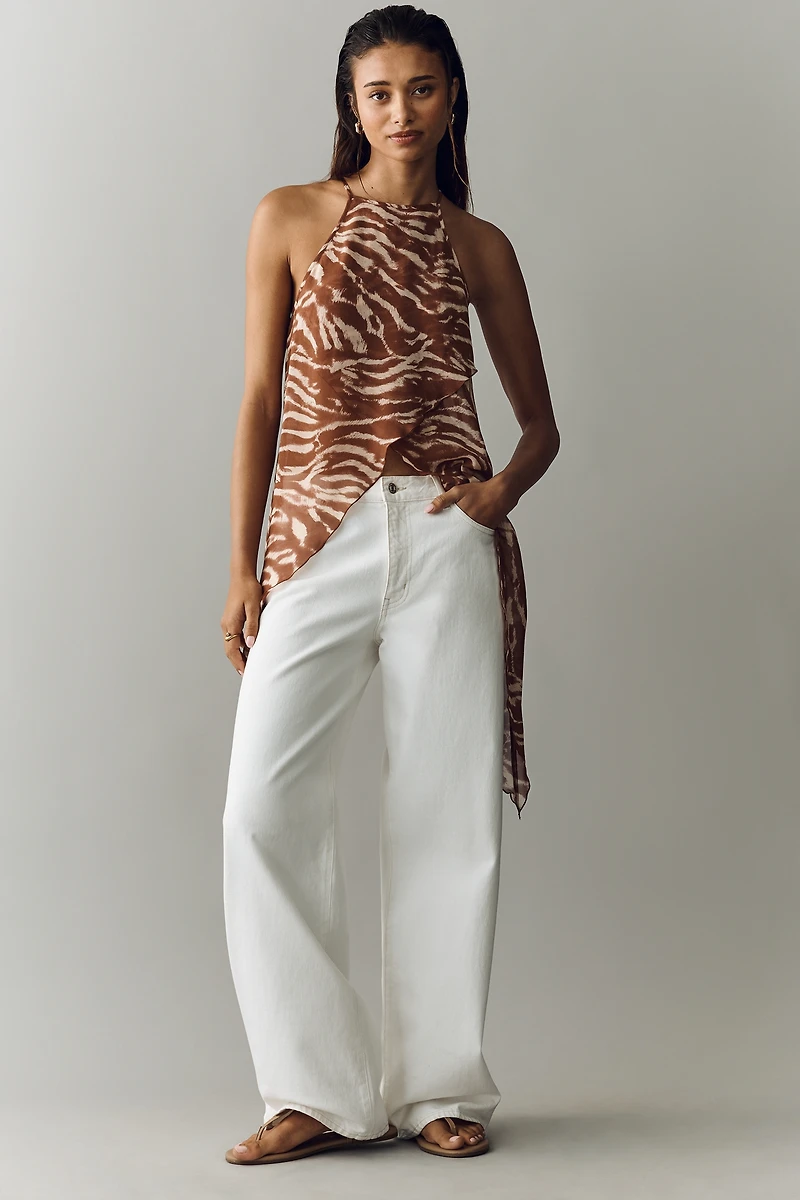 Mare Mare Sheer Halter Tunic