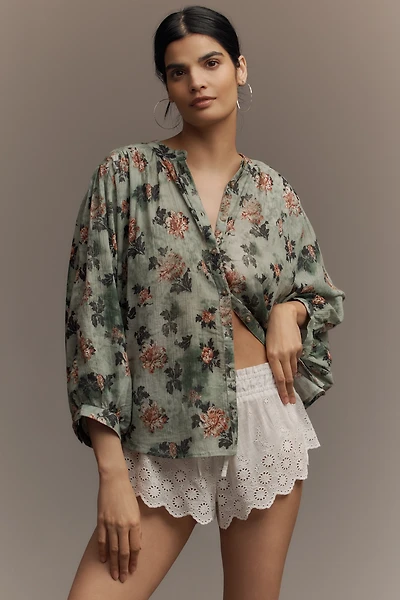 The Sidney Batwing Blouse by Pilcro
