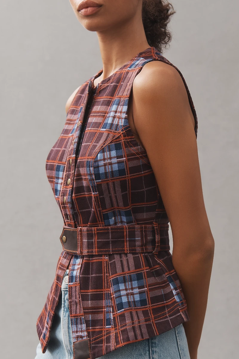 By Anthropologie Longline Vest