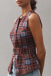 By Anthropologie Longline Vest