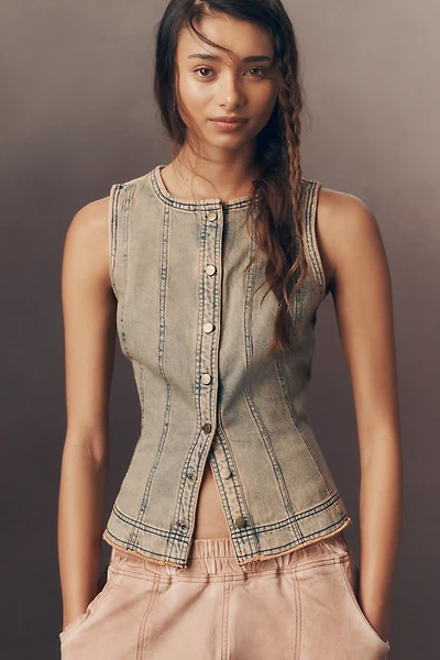 Soft Wash Vest by Pilcro