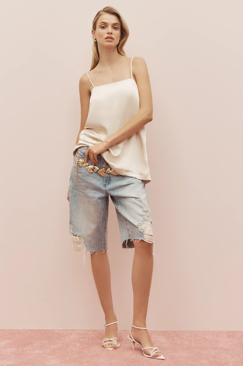 4th & Reckless Open-Back Tank Top