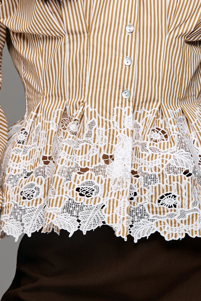 En Saison Juliette Buttondown Top