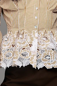 En Saison Juliette Buttondown Top