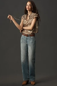 Jacquie The Label Mirabella Ruffled Blouse