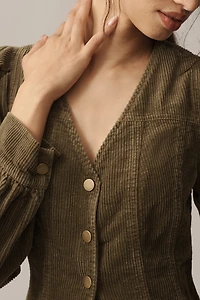 Jacquie The Label Sylvie Buttondown Blouse