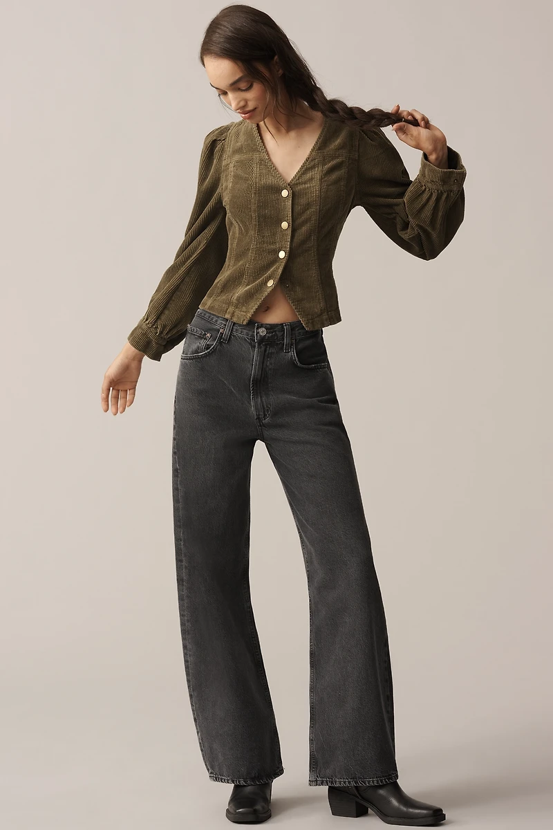 Jacquie The Label Sylvie Buttondown Blouse